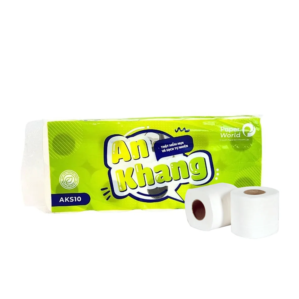Giấy vệ sinh cuộn nhỏ An Khang Soft 10 AKS10